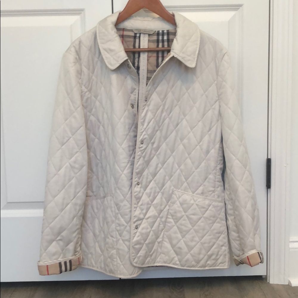 Burberry quilted jacket